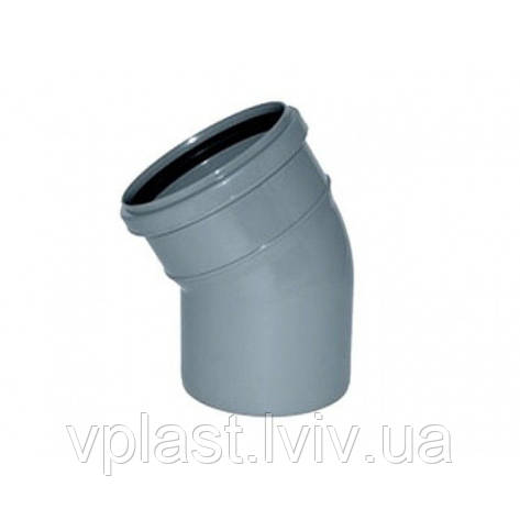 Колено 110/22° Wiplast, фото 1