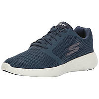 Синие мужские кроссовки Skechers GO RUN 600 REFINE арт. 55061-NVY