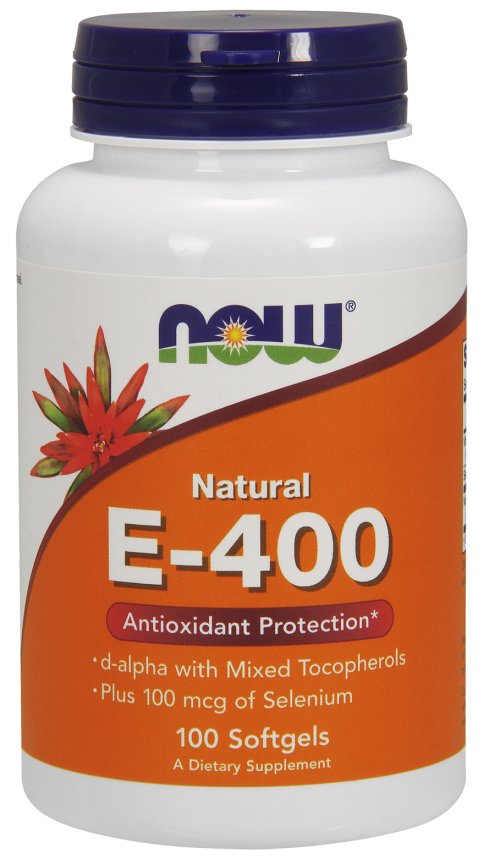 Now Natural E-400 100 softgels