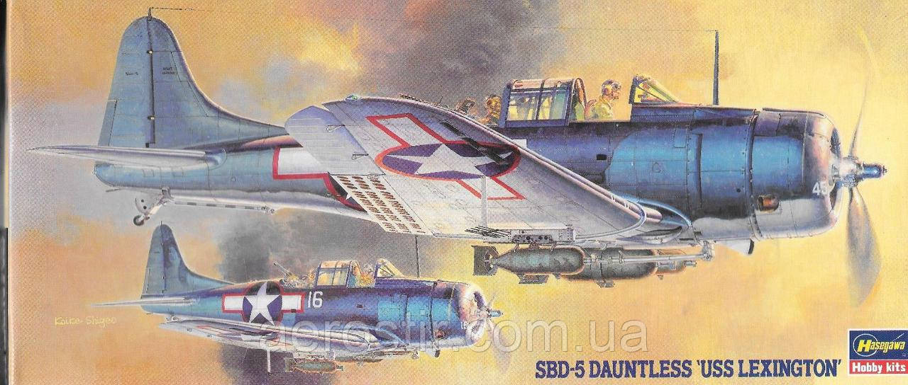 SBD-5 DAUNTLESS 'USS LEXINGTON' 1/72 HASEGAWA 51331, фото 1