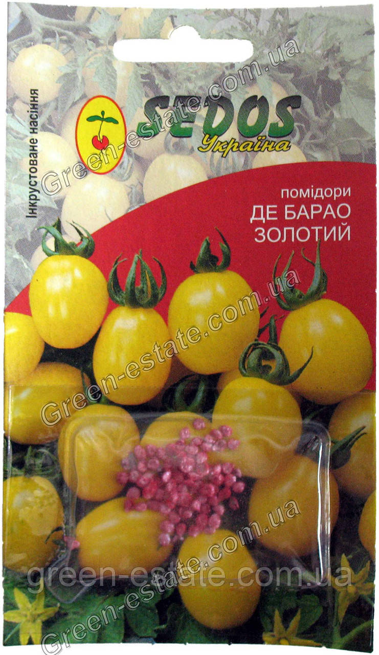 Семена томатов Де Барао золотой купить в Украине почтой, цена оптом 2019