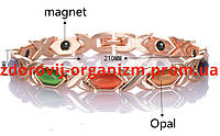 Турмаліновий магнітний браслет самоцвіт 3в1 Вековий Схід