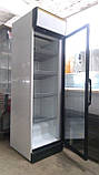 Холодильна шафа однодверна бу, шафа скляні двері б/у., фото 2