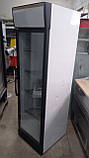 Холодильна шафа однодверна бу, шафа скляні двері б/у., фото 4
