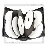 Бокс для 10 DVD дисков 33mm Black глянцевая пленка