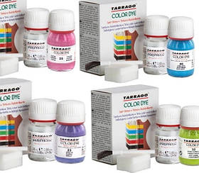 Барвник для гладкої шкіри та текстилю з очищувачем Tarrago Color Dye