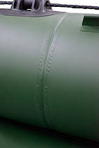 Надувна лодка Колібрі К-240T(S) 2 місцева ПВХ 850 г/м² для риболовлі та відпочинку на воді без настилу, фото 5