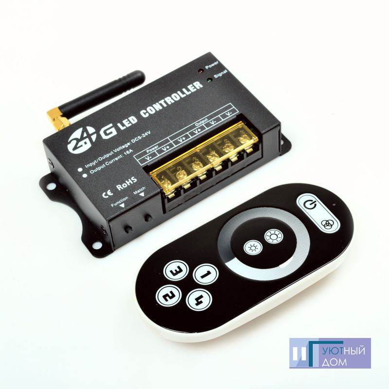 Димер Ledstorm радіо 16 А Black (Сенсорний)