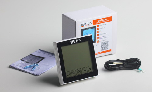 Терморегулятор Heat Plus BHT 323 sensor Чорний