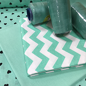 Нитка швейна 40/2, м'ятна 4000 ярдів