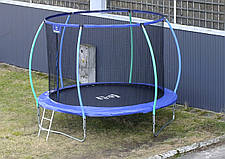 Батут OlympicSport 305 FT модель 2017 з верхнім обідком, фото 2
