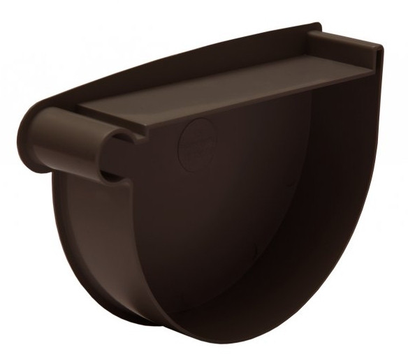 Заглушка воронки ліва коричнева 130мм. "RAINWAY", фото 1