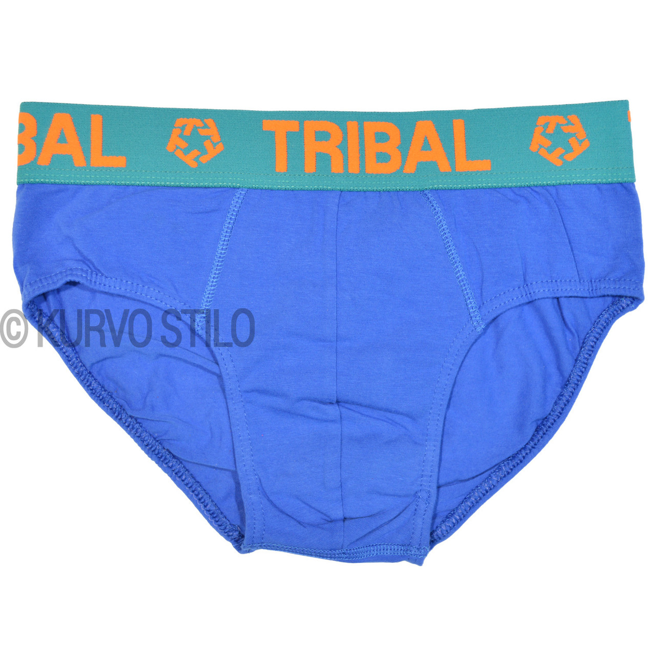 Чоловічі труси TRIBAL (брифи), матеріал бавовна, колір синій, розмір М (по джинсам 29-31)