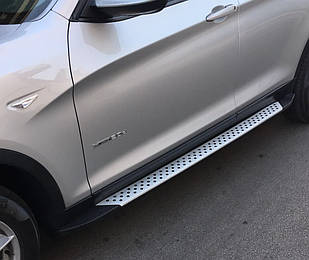 Підніжки Оригінал на BMW X1 E84 (2008-2014) БМВ х1