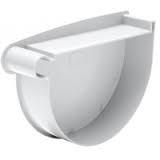 Заглушка ринви ліва Profil 130 біла, фото 1