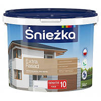 Фарба акрилова емульсійна для фасадів Sniezka Extra Fasad Колорування 4,2 кг
