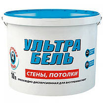 Фарба акрилова для стін та стель Sniezka Ультра Бель сніжно-біла 1,4 кг