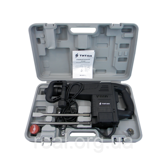 ✅ Відбійний молоток (бетонолом) Титан ПМ1500Е