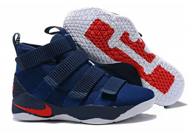 Кросівки Nike LeBron Soldier 11 Blue Red