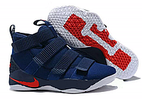 Кроссовки Nike LeBron Soldier 11 Blue Red