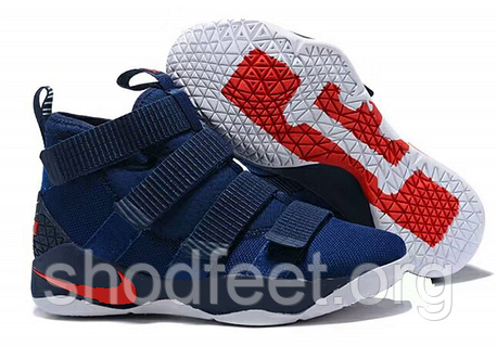 Nike LeBron Soldier 11 Blue Red