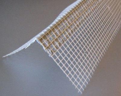 Кут перфорований пластиковий із сіткою 3,0м., сітка 10х15 3,0, фото 1