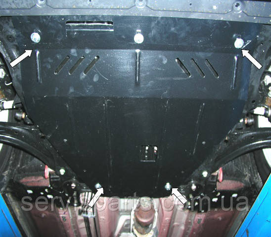 Защита двигателя Renault Koleos 2008-2016 (Рено Колеос) - фото 1 - id-p645177271