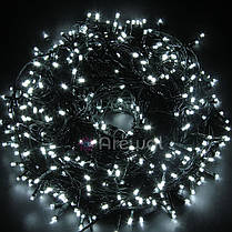 Новорічна гірлянда 300 LED, IP44, Довжина 24 М, Білий холодний світ, фото 4