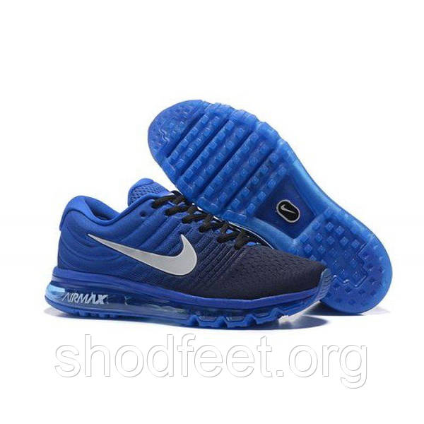 Air max 2017 store white blue