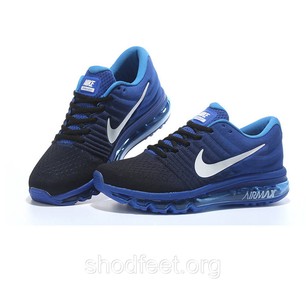 Air max 2017 white and blue sales