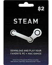 STEAM GIFT CARD $2 | Всі регіони