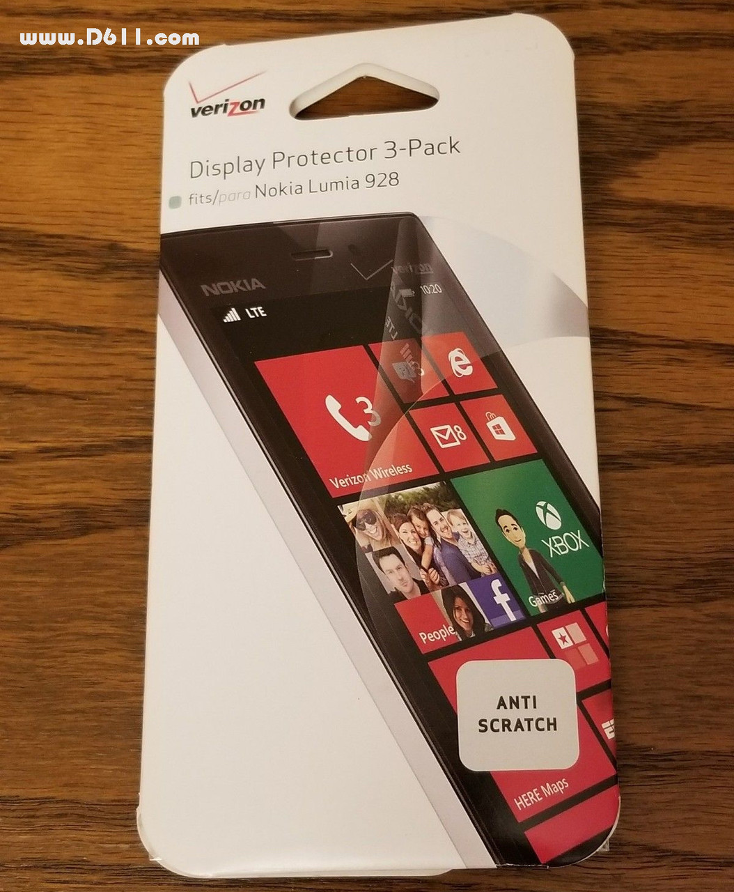 Плівка захисна Verizon Anti-Scratch для Nokia Lumia 928 