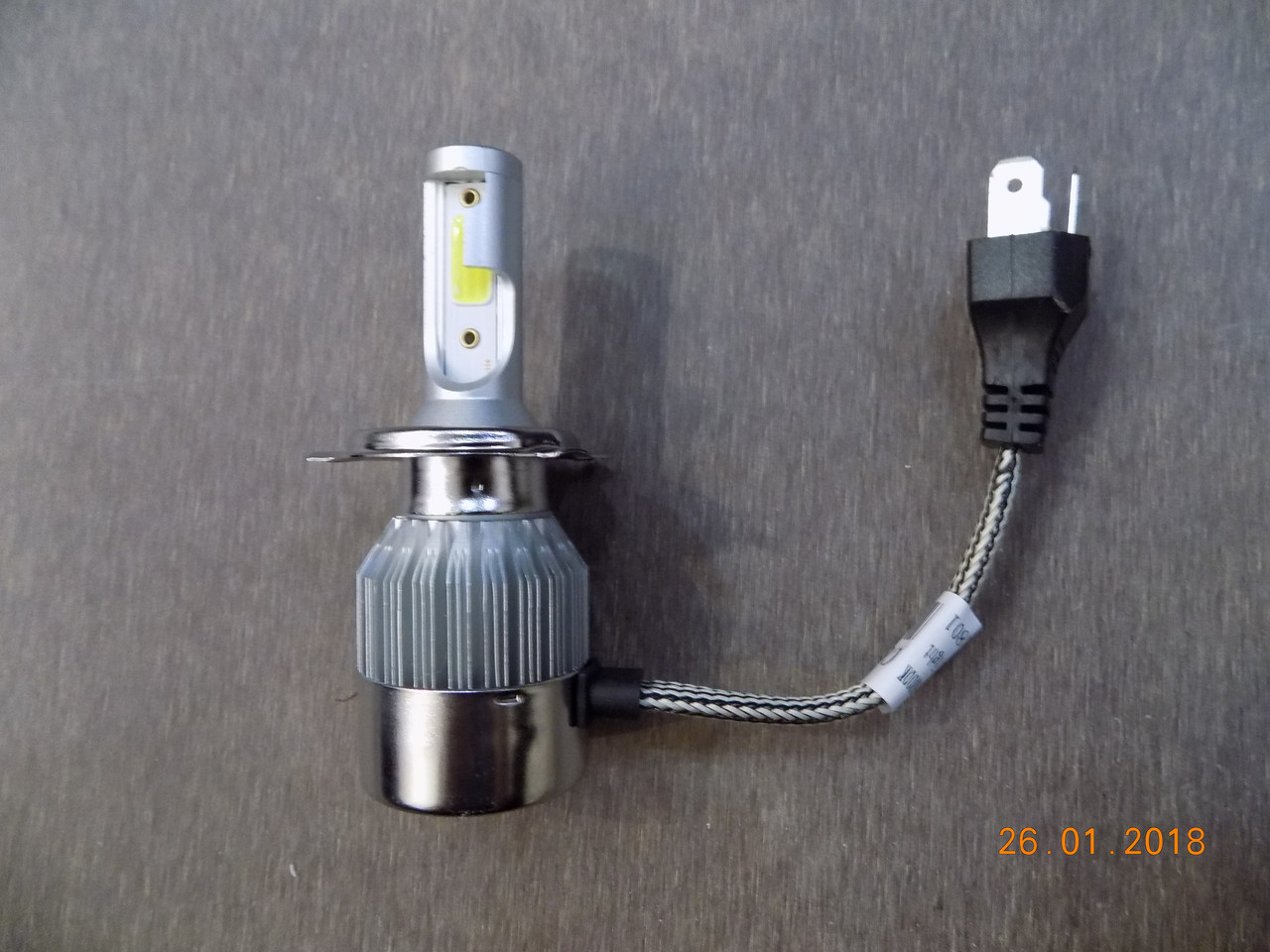 Комплект светодиодных автоламп LED Headlight C6 H4 36 W (пара) (производство LED, Китай) - фото 3 - id-p645238894