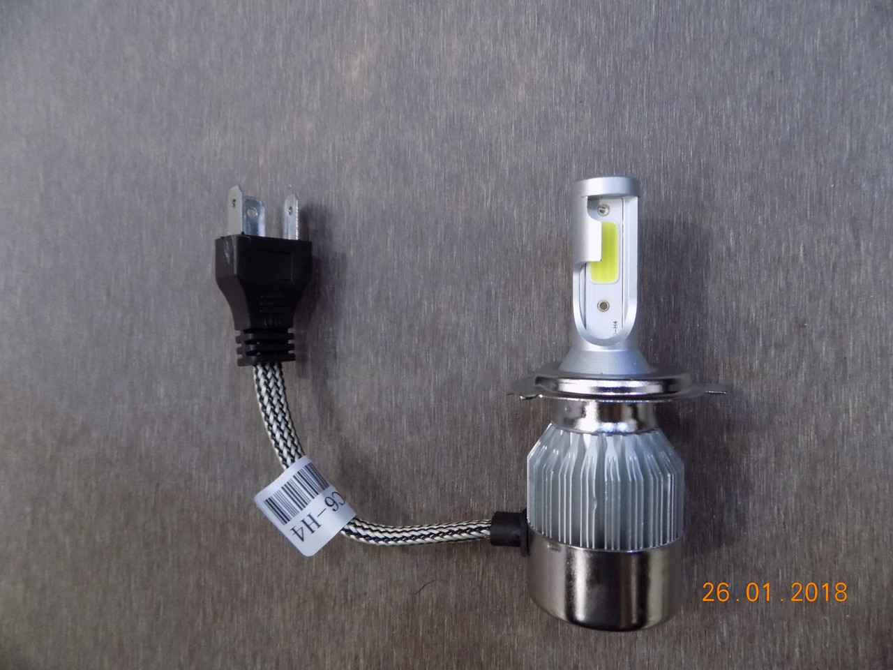 Комплект светодиодных автоламп LED Headlight C6 H4 36 W (пара) (производство LED, Китай) - фото 2 - id-p645238894
