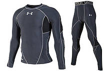 Розпродаж! Термобілизна зимова Under Armour Cold Gear (M, L,XL,XXL) лижна, комплект (кофта + штани)