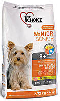 1st Choice Senior Toy & Small Breeds сухий корм для літніх або малоактивних собак малих порід 7 кг.
