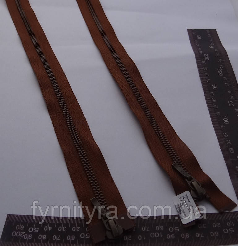Метал YKK 100cm 859 св. грижий 2 біг No5 антик, фото 1