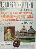 Історія України ЗНО і ДПА пам'ятки архітектури образотворчого мистецтва та персоналії