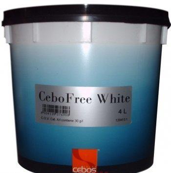 Декоративна штукатурка з перламутровим ефектом CeboFree White/Black. Cebos