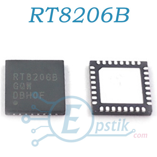 RT8206B контролер живлення WQFN-32L 5x5