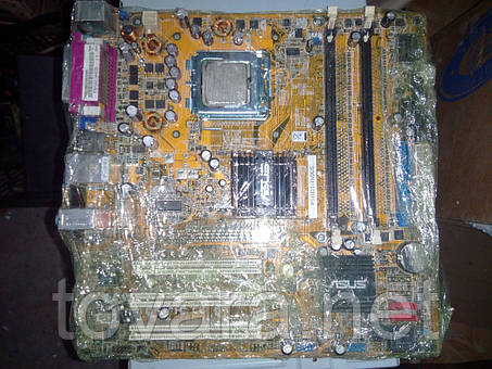 Мат. плата ASUS P5P800-MX LGA775 i865GV SVGA+LAN SATA MicroATX 4DDR, фото 2