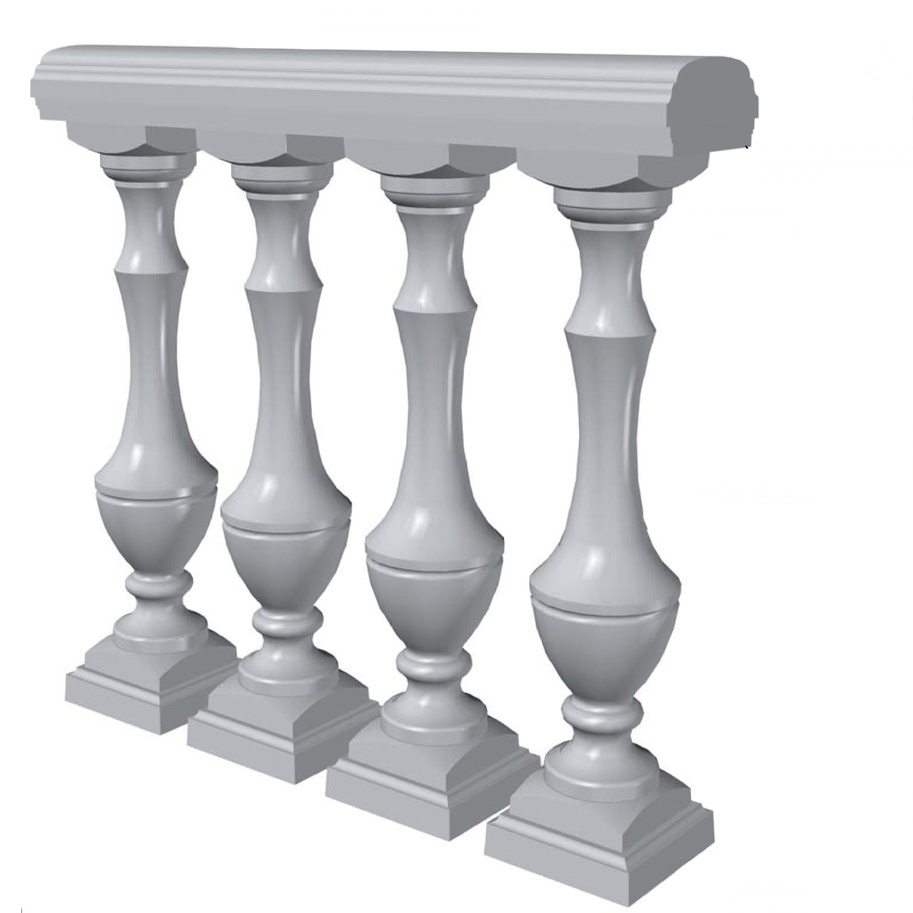 Балюстрада з штучного мармуру (Арт. B903)