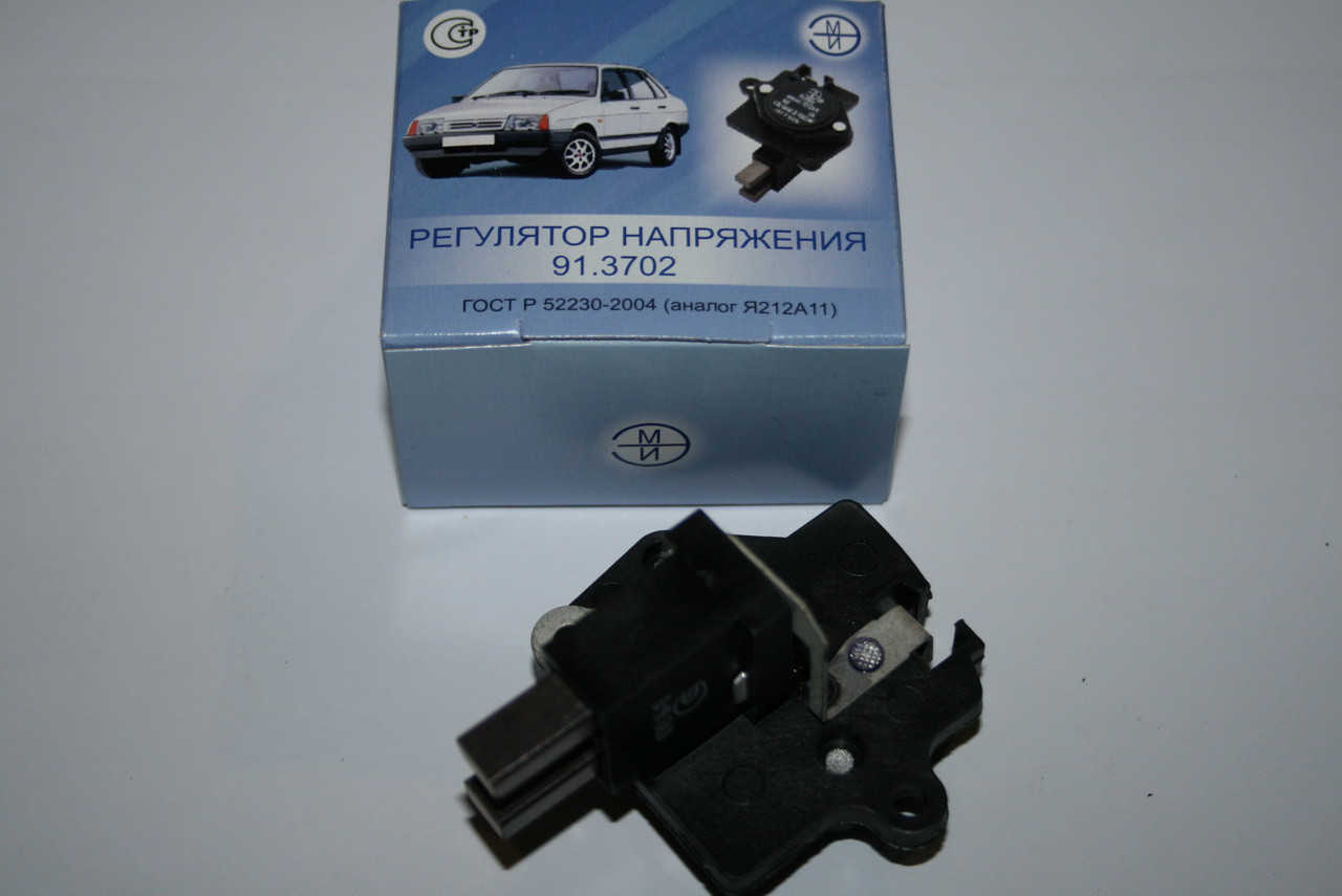 Регулятор напруги 2108, 2109, 21099, 2115, 21213 (генер. 37.3701), фото 1