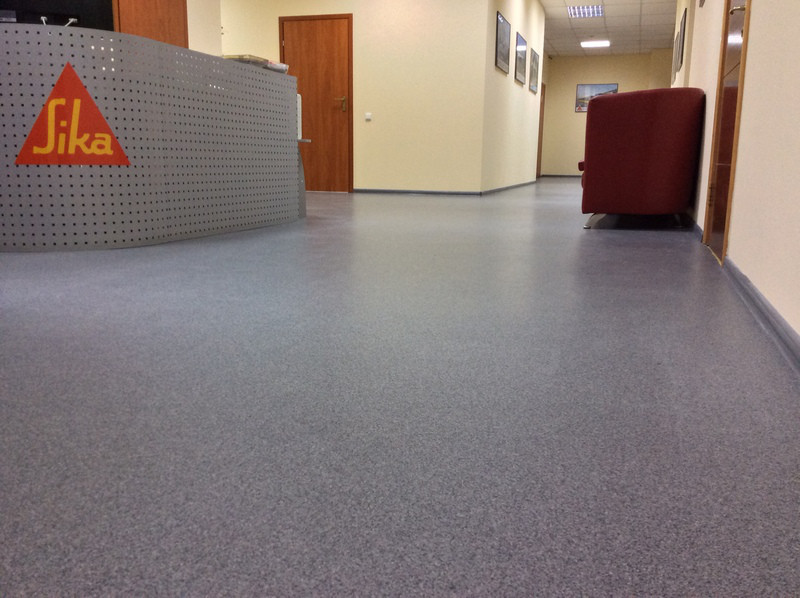 Покриття для приміщень з великим навантаженням Sika Compact floor 2,5-3 мм