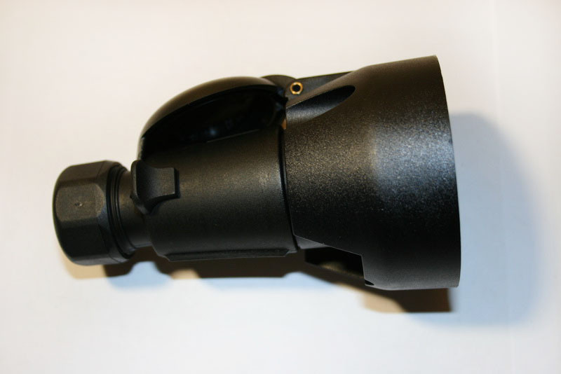 Роз'єм вилка/розетка причіпний пристрій 7-контакт (папа\мама) пластик, фото 1