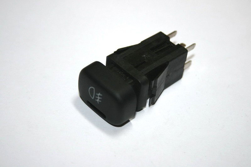 Кнопка протитум. 2113-15, 2123, 3302 (зелен.індикатор), фото 1