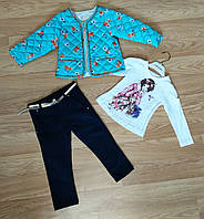 Стильный комплект для девочки (на рост 92 см, 98 см, 104 см) Турция