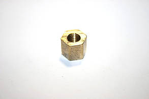 Гайка шпильки колектора 1102 латунна