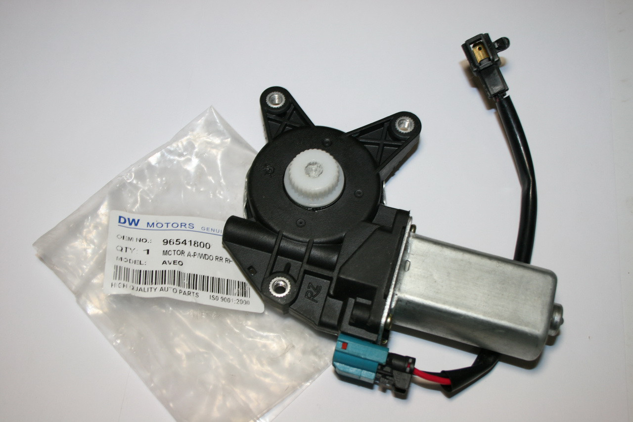 Мотор склопідйомника АВЕО задній правий ориг., фото 1