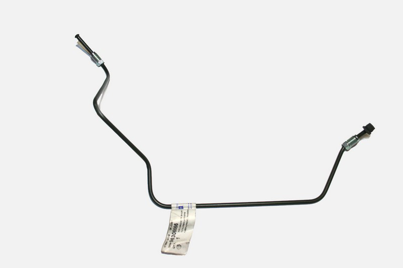 Трубка гальмівна ЛАНОС ззаду права коротка до циліндра GM, фото 1